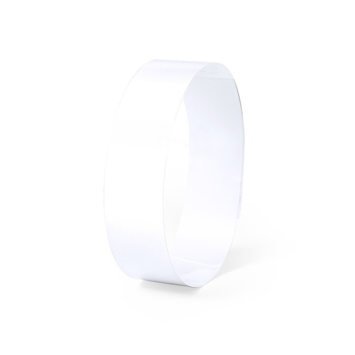 Pulseras para eventos irrompible de colores color blanco primera vista Pulseras para eventos irrompible de colores color blanco primera vista