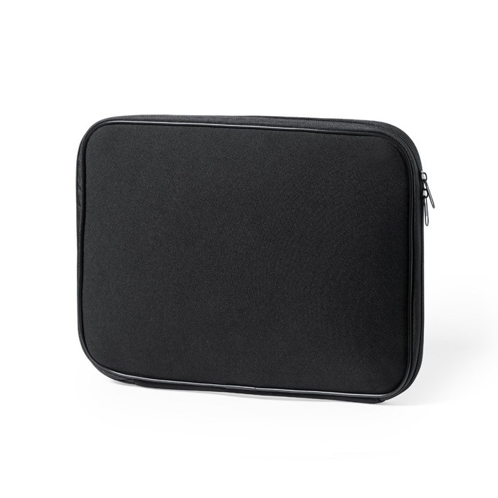 Funda de ordenador de 15'' en softshell color negro segunda vista