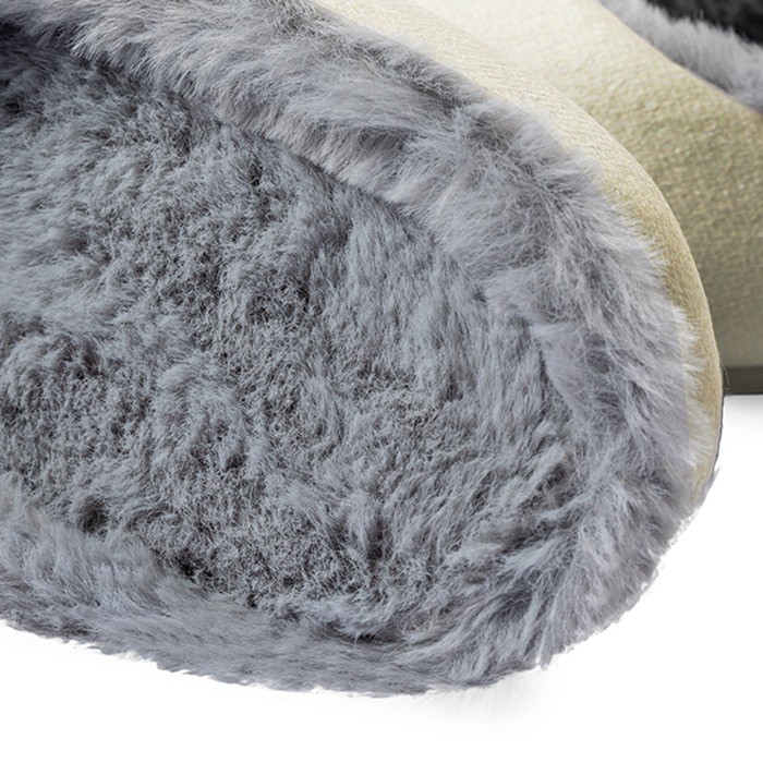 Zapatillas unisex de algodón con revestimiento afelpado quinta vista