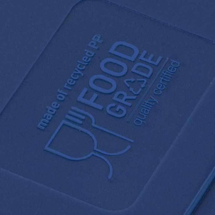 Vaso takeaway de plástico reciclado de doble pared de 300ml