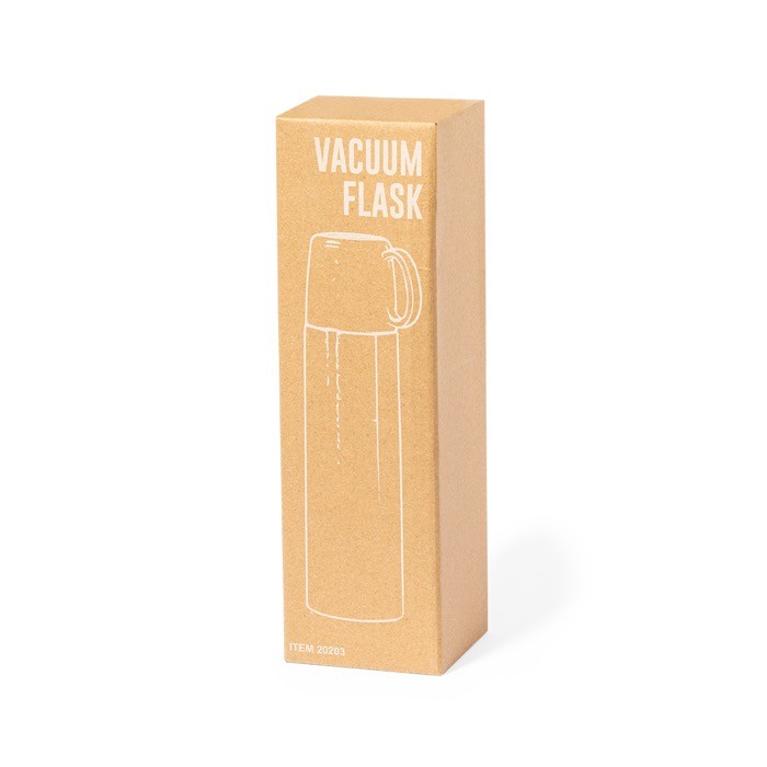 Termo de acero inoxidable 500ml y tapa con función de taza 130ml