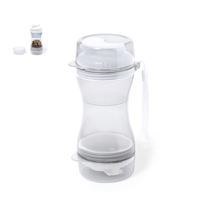 Set para mascotas de 2 compartimientos con dosificadores