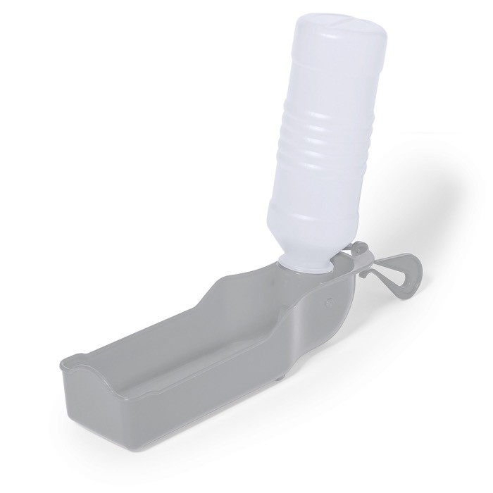 Bidón y bebedero para mascotas manual de fácil uso 250ml tercera vista Bidón y bebedero para mascotas manual de fácil uso 250ml tercera vista