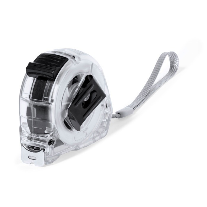 Cinta métrica de cuerpo transparente y asa de transporte 5M color surtido séptima vista