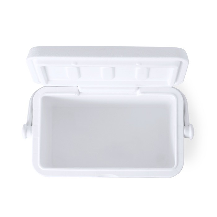 Nevera vintage de doble pared y asa rígida con capacidad de 4L quinta vista Nevera vintage de doble pared y asa rígida con capacidad de 4L quinta vista