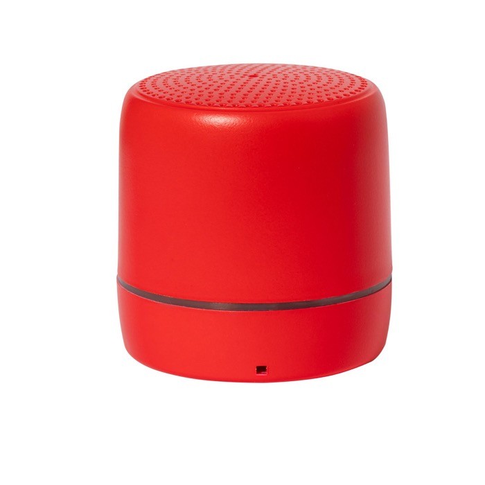 Altavoz con interior iluminado con luz LED en varios colores 3W color rojo primera vista