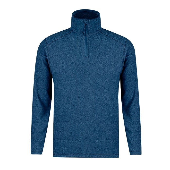 Chaqueta de polar fleece con cierre de cremallera a juego 160 g/m2 color azul marino primera vista Chaqueta de polar fleece con cierre de cremallera a juego 160 g/m2 color azul marino primera vista