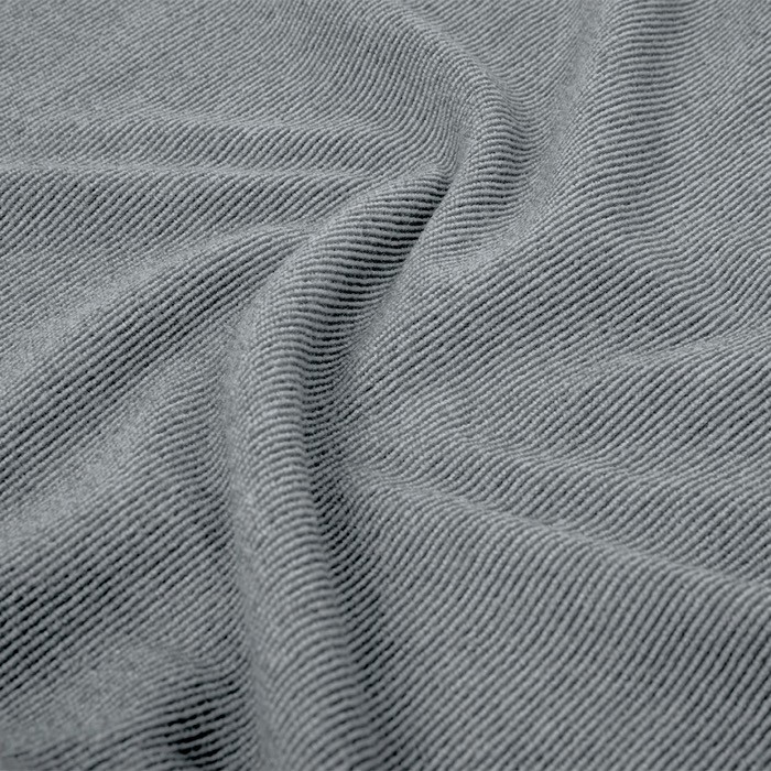 Chaqueta de polar fleece con cierre de cremallera a juego 160 g/m2 color gris quinta vista Chaqueta de polar fleece con cierre de cremallera a juego 160 g/m2 color gris quinta vista