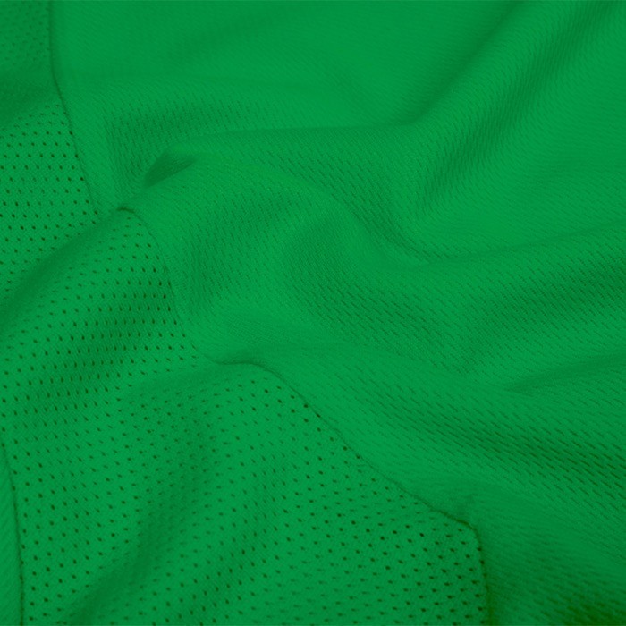 Camiseta técnica de 100% poliéster transpirable 135 g/m2 color verde tecera vista