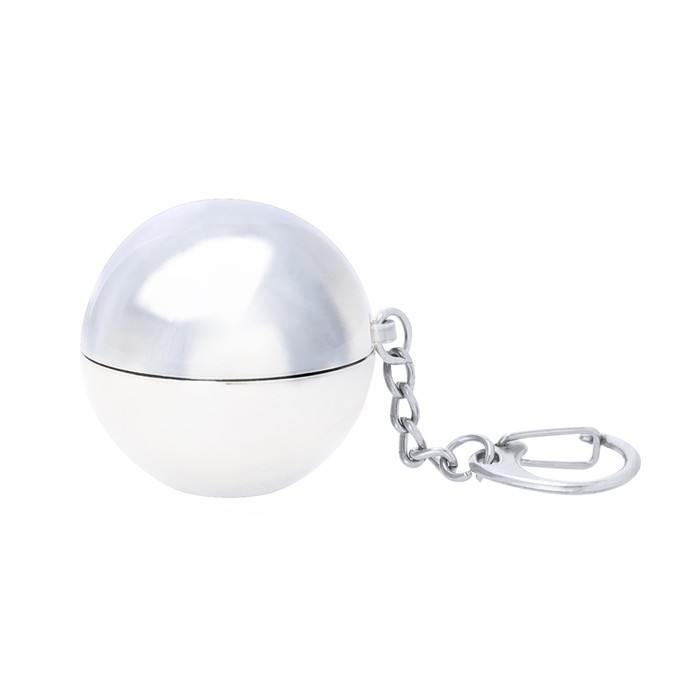 Bálsamo labial en esfera brillante con llavero mosquetón séptima vista Bálsamo labial en esfera brillante con llavero mosquetón séptima vista