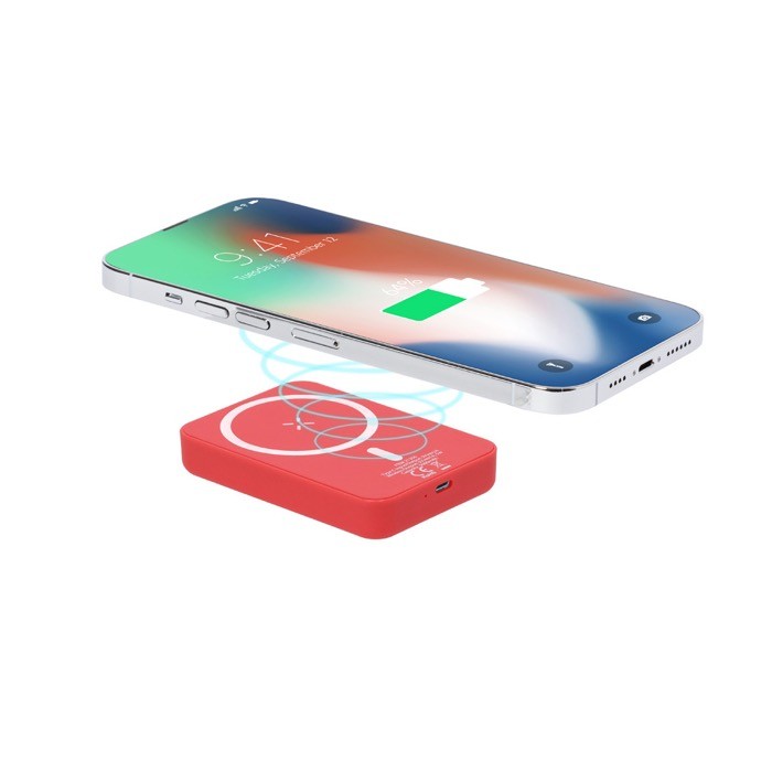 Batería externa para móvil con fijación magnética Magsafe 5.000 mAh segunda vista Batería externa para móvil con fijación magnética Magsafe 5.000 mAh segunda vista