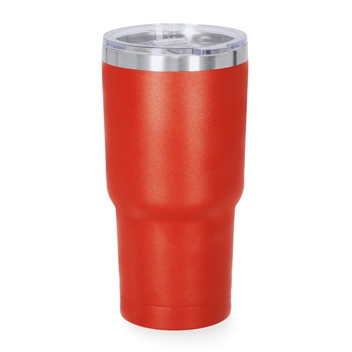 Vaso térmico de acero inoxidable con dosificador en la tapa 530ml color rojo primera vista Vaso térmico de acero inoxidable con dosificador en la tapa 530ml color rojo primera vista