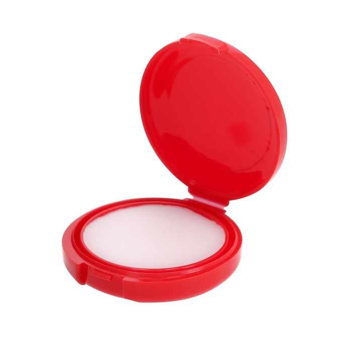 Bálsamo labial en estuche de color redondo con protección SPF15 segunda vista