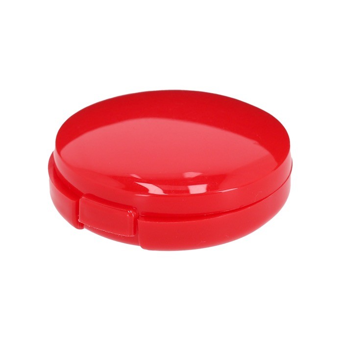 Bálsamo labial en estuche de color redondo con protección SPF15 tercera vista