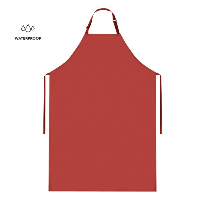 Delantal de material impermeable con cintas a juego 320 g/m2 Delantal de material impermeable con cintas a juego 320 g/m2