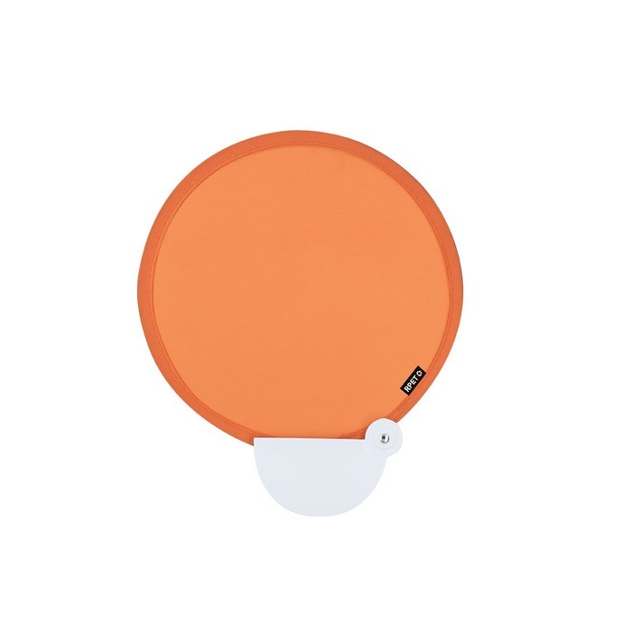 Pai Pai de RPET de fácil plegado con estuche de transporte incluido color naranja primera vista Pai Pai de RPET de fácil plegado con estuche de transporte incluido color naranja primera vista