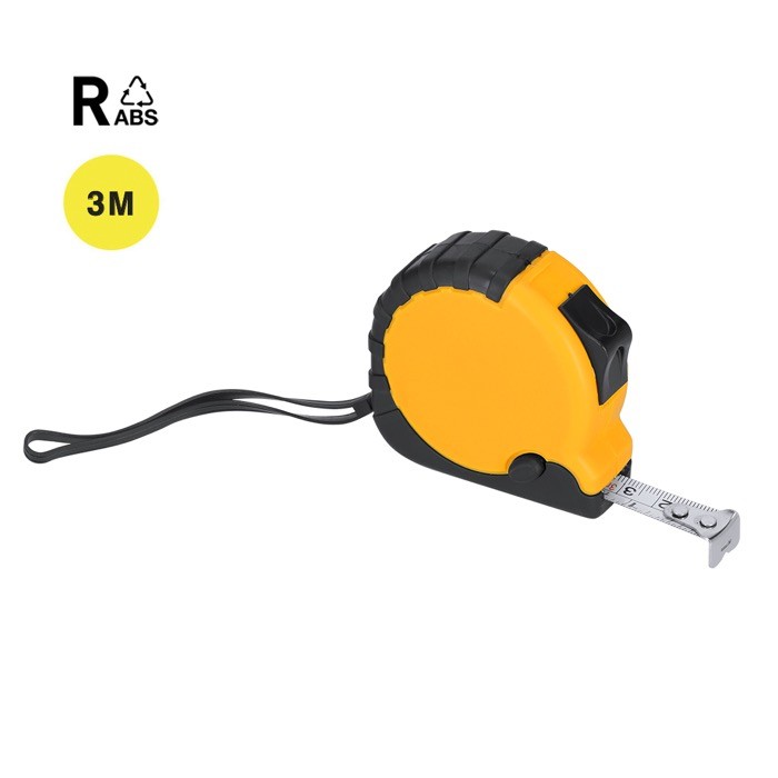 Flexómetro con cuchilla metálica y mecanismo de bloqueo 3M