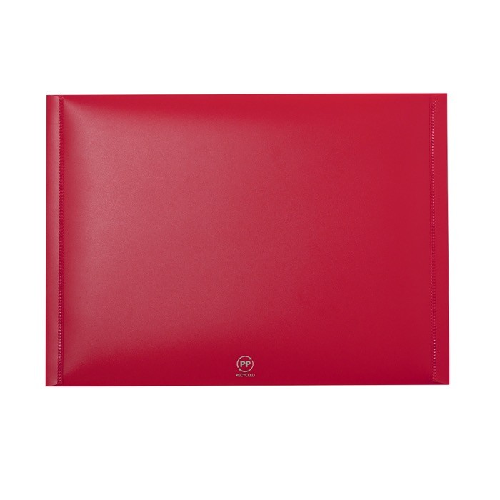 Carpeta portadocumentos de plástico con 2 cierres de botones cuarta vista Carpeta portadocumentos de plástico con 2 cierres de botones cuarta vista