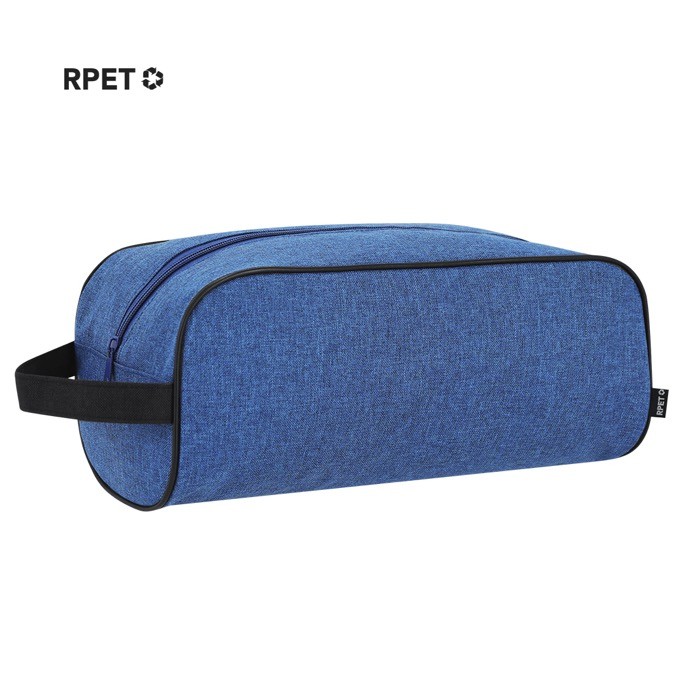 Zapatillero de poliéster RPET con asa negra en el lateral Zapatillero de poliéster RPET con asa negra en el lateral