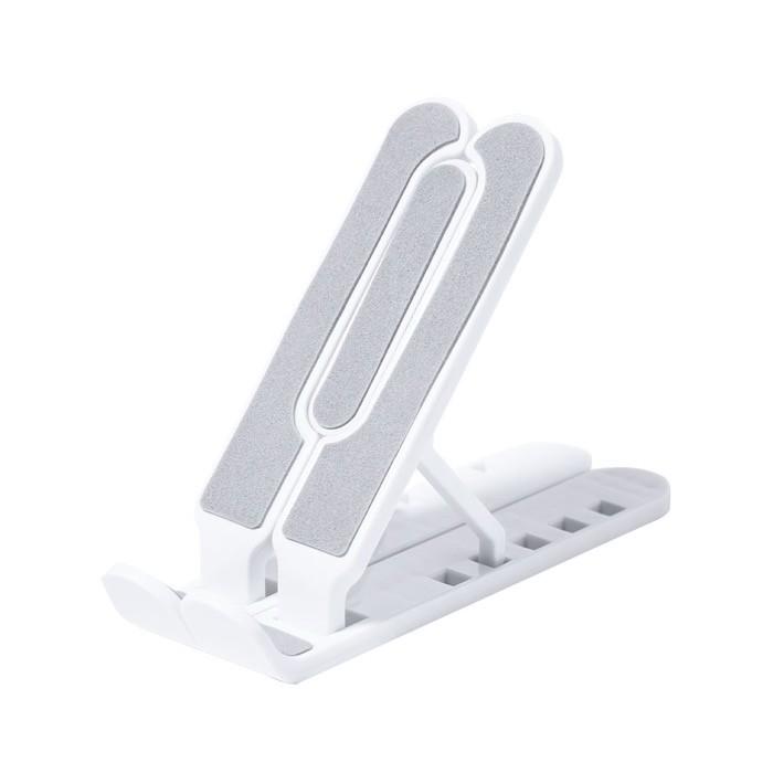 Pequeño soporte antideslizante y regulable para tablet o móvil segunda vista Pequeño soporte antideslizante y regulable para tablet o móvil segunda vista