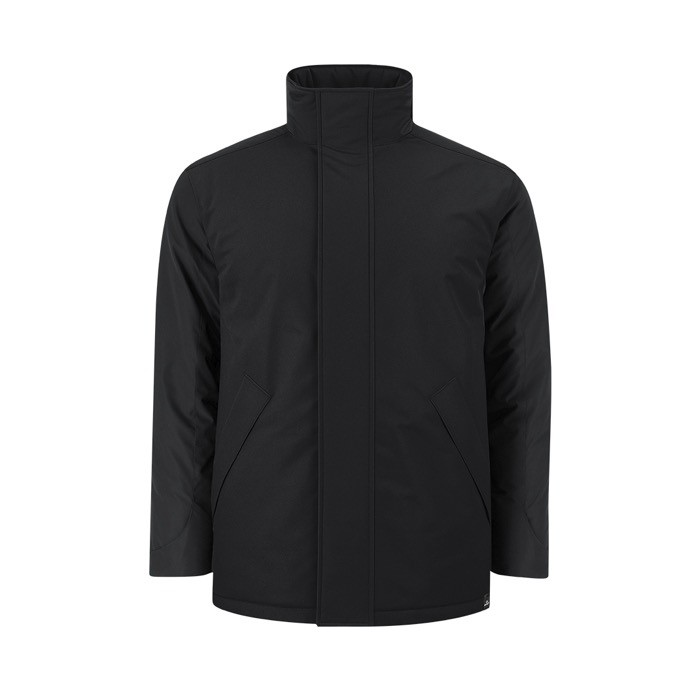 Parka infantil de RPET resistente al viento y al agua MKT Oceanía color negro primera vista Parka infantil de RPET resistente al viento y al agua MKT Oceanía color negro primera vista