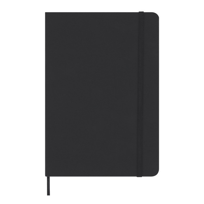 Libreta de hojas lisas con planificador mensual en inglés incluido color negro primera vista Libreta de hojas lisas con planificador mensual en inglés incluido color negro primera vista