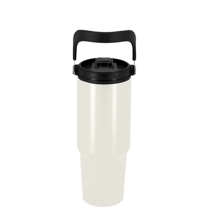 Botella de acero inox reciclado con asa de transporte a juego 900ml séptima vista Botella de acero inox reciclado con asa de transporte a juego 900ml séptima vista
