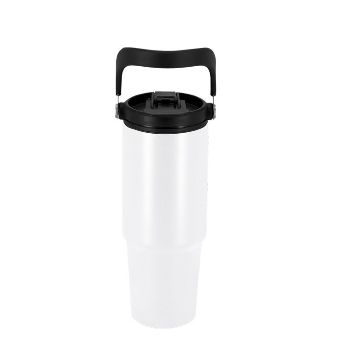 Botella de acero inox reciclado con asa de transporte a juego 900ml novena vista Botella de acero inox reciclado con asa de transporte a juego 900ml novena vista