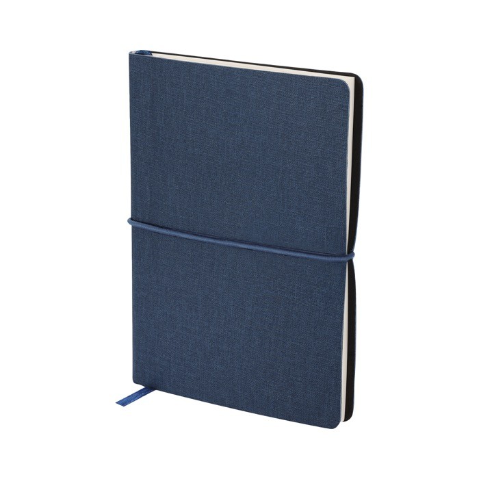 Libreta de cuero sintético con bloc de notas interno hojas a rayas A6 segunda vista Libreta de cuero sintético con bloc de notas interno hojas a rayas A6 segunda vista