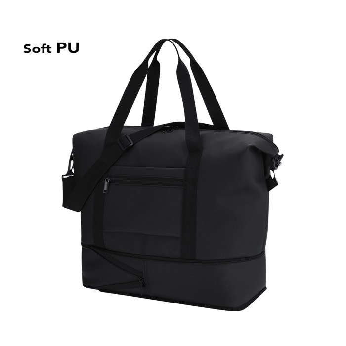 Bolso extensible con doble asa con bolsillo frontal para trolley