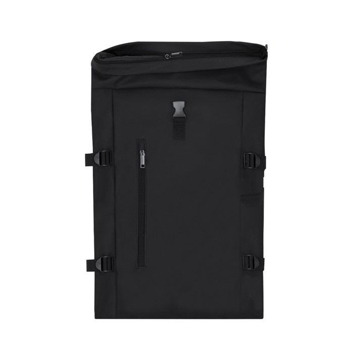 Mochila de PU para portátil con varios bolsillos para viajes 15'' sexta vista Mochila de PU para portátil con varios bolsillos para viajes 15'' sexta vista