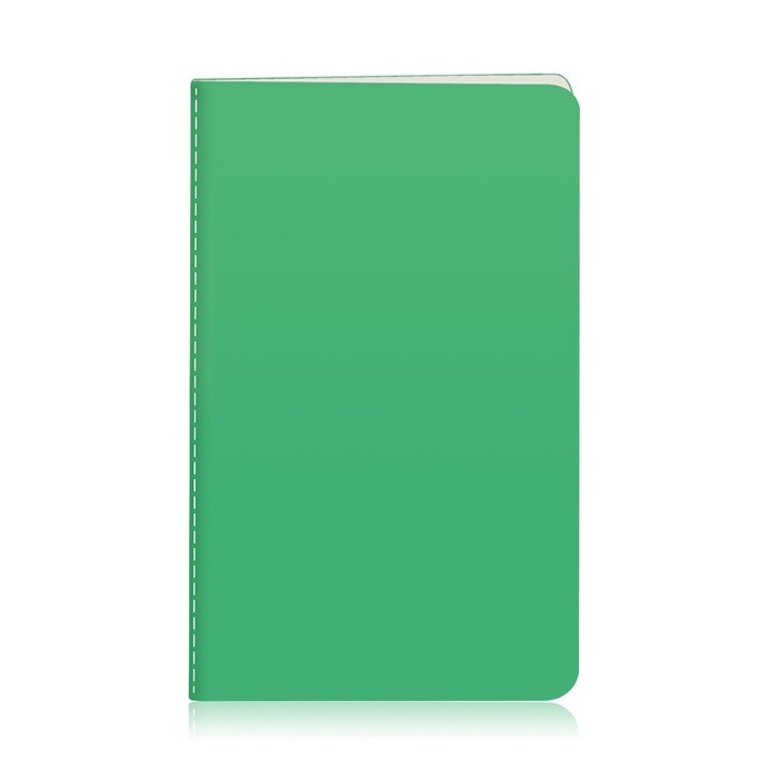 Cuaderno de cartón de colores con lomo cosido A6 hojas lisas color verde pistacho Cuaderno de cartón de colores con lomo cosido A6 hojas lisas color verde pistacho
