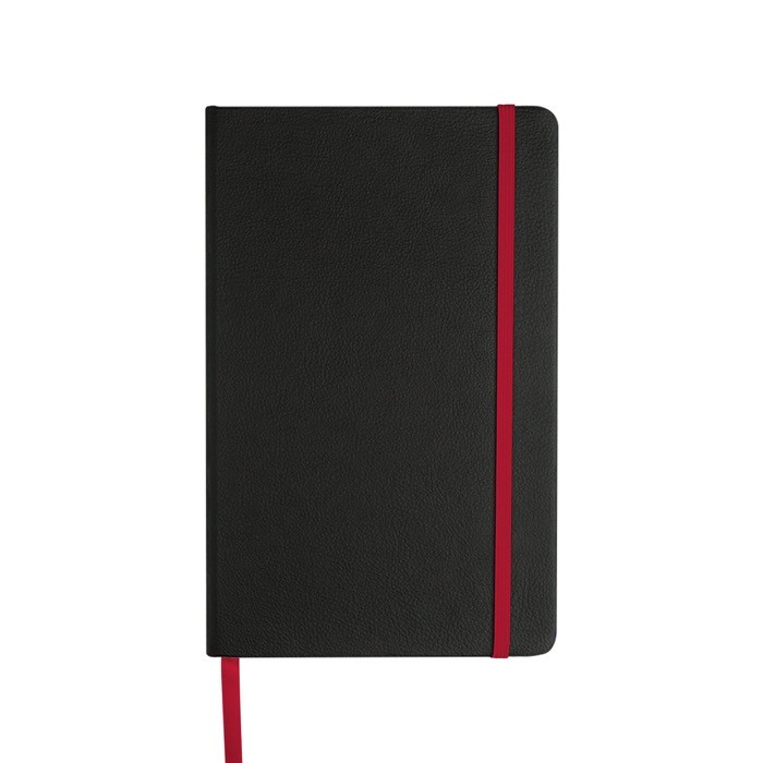 Libreta de cuero sintético con tapa marcable a láser A5 hojas lisas color rojo Libreta de cuero sintético con tapa marcable a láser A5 hojas lisas color rojo