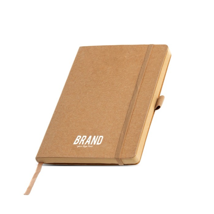 Libreta con tapa de papel resistente al agua A5 hojas lisas