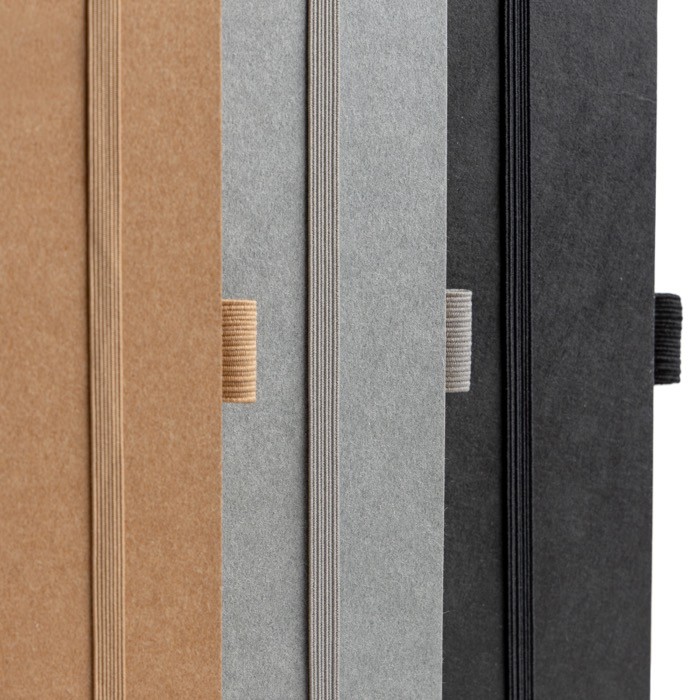 Libreta con tapa de papel resistente al agua A5 hojas lisas