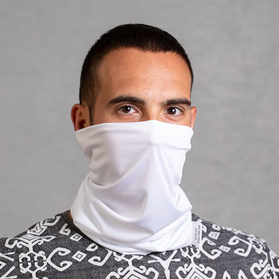 Braga cuello antibacterial publicitaria Braga cuello antibacterial publicitaria