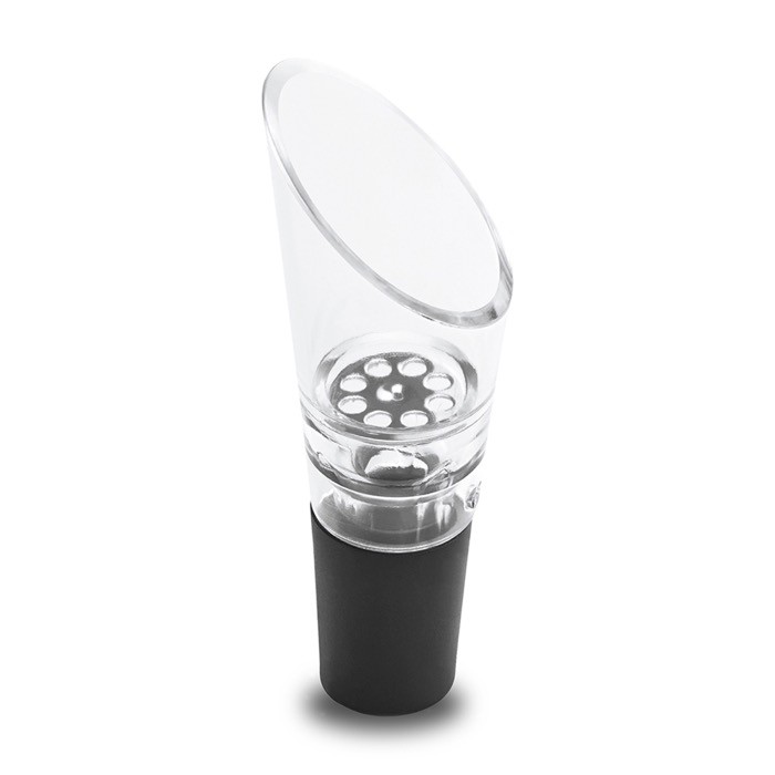 Set de vino de acero inoxidable con 3 partes y cuatro funciones color negro vista 2 Set de vino de acero inoxidable con 3 partes y cuatro funciones color negro vista 2