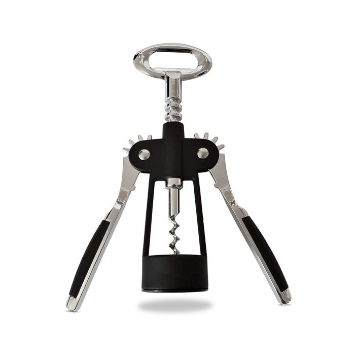 Set de vino de acero inoxidable con 3 partes y cuatro funciones color negro vista 4 Set de vino de acero inoxidable con 3 partes y cuatro funciones color negro vista 4