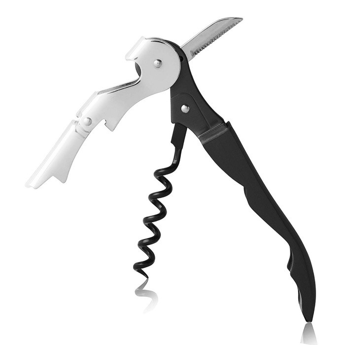 Set de vino compuesto por un sacacorchos y un decantador vista 2