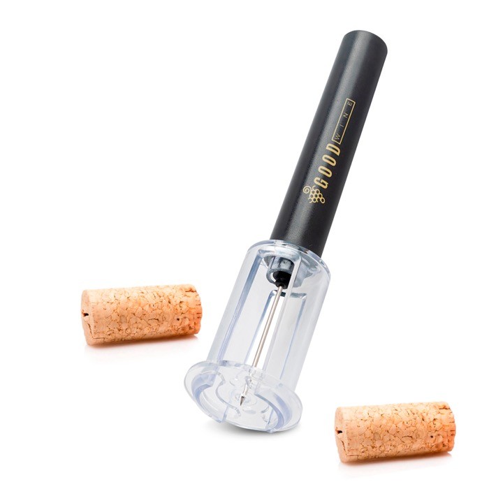 Sacacorchos al vacío con aguja para sacar los tapones fácilmente Sacacorchos al vacío con aguja para sacar los tapones fácilmente