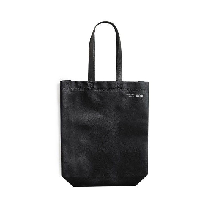 Bolsa de non-woven reciclado de 120 g/m2 color negro