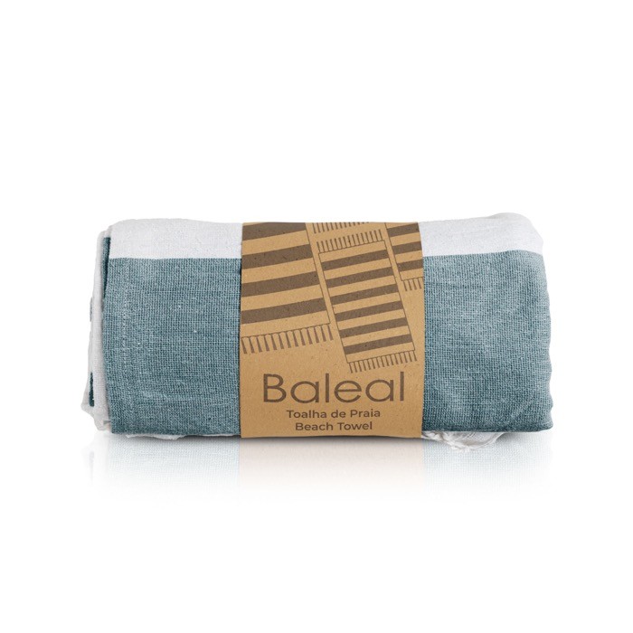 Toalla de playa de algodón y poliéster 90x180cm de 180 g/m2 color verde oscuro Toalla de playa de algodón y poliéster 90x180cm de 180 g/m2 color verde oscuro