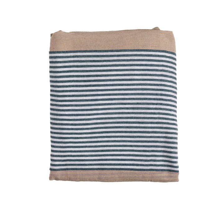 Toalla de playa de algodón de 100x180cm ligera 220 g/m2 vista 1