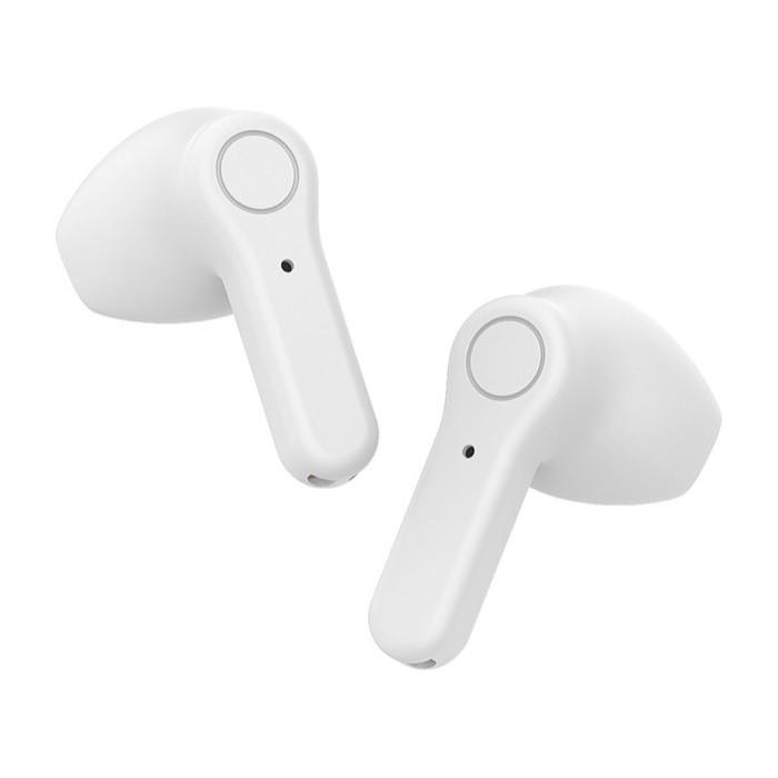 Auriculares inalámbricos Prixton TWS155 de plástico ABS y BT 5.0 color blanco segunda vista Auriculares inalámbricos Prixton TWS155 de plástico ABS y BT 5.0 color blanco segunda vista