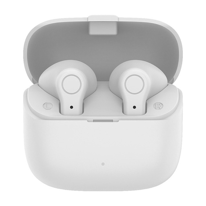 Auriculares inalámbricos Prixton TWS155 de plástico ABS y BT 5.0 color blanco segunda vista frontal Auriculares inalámbricos Prixton TWS155 de plástico ABS y BT 5.0 color blanco segunda vista frontal