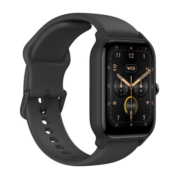 Smartwatch Prixton Alexa SWB29 multifunción con modo deporte color negro segunda vista lateral Smartwatch Prixton Alexa SWB29 multifunción con modo deporte color negro segunda vista lateral