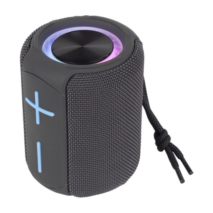 Altavoz Prixton Beat Box resistente al agua IPX5 con manos libres 6W color gris