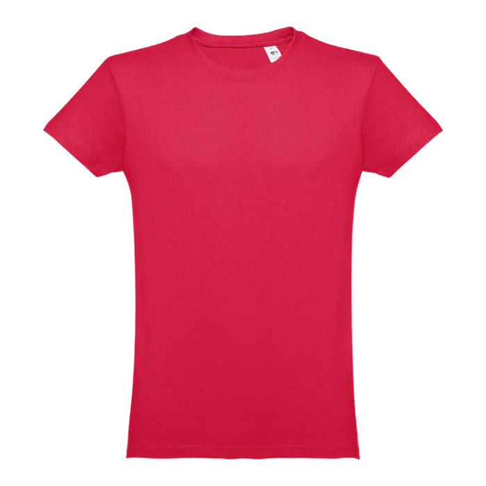 Camisetas personalizadas 100% algodón color rojo primera vista Camisetas personalizadas 100% algodón color rojo primera vista