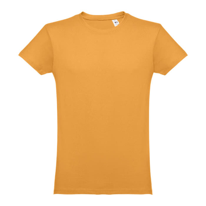 Camisetas personalizadas 100% algodón color amarillo oscuro primera vista Camisetas personalizadas 100% algodón color amarillo oscuro primera vista
