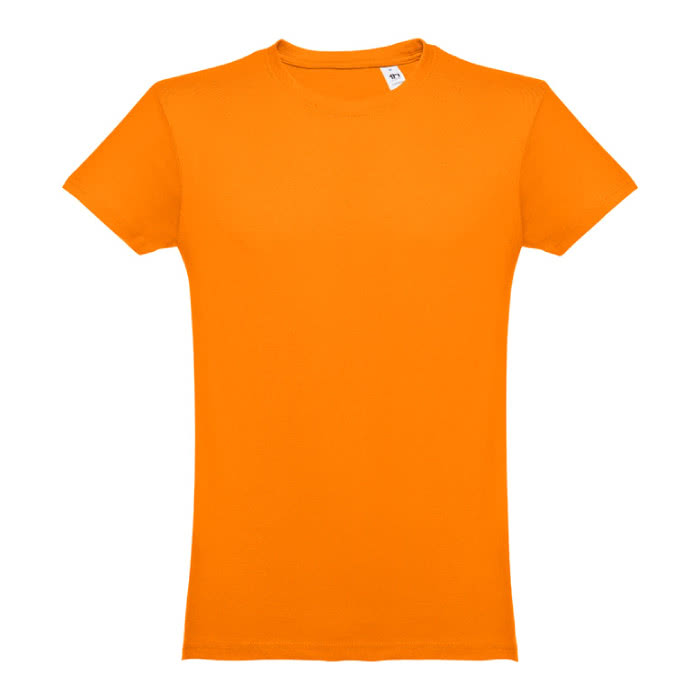 Camisetas personalizadas 100% algodón color naranja primera vista Camisetas personalizadas 100% algodón color naranja primera vista
